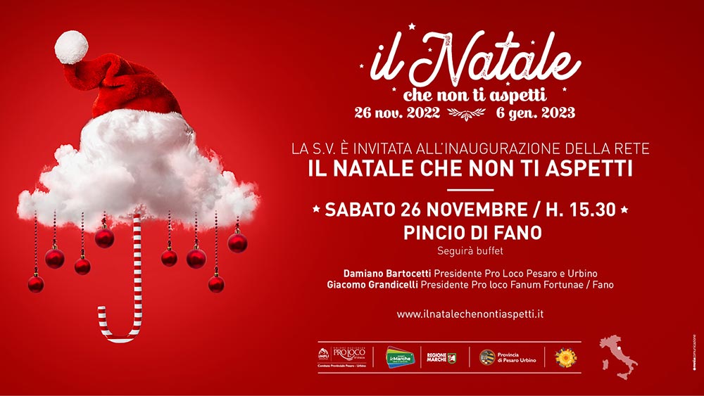 Al via “Il Natale che non ti aspetti”